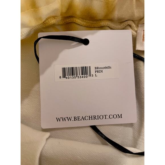 BEACH RIOT Cut Off short In Primary Dip Dye Women's Sz L NWT - Picture 7 of 8